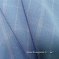 Checked Pattern 100% Polyester Chambray Fancy Fabric